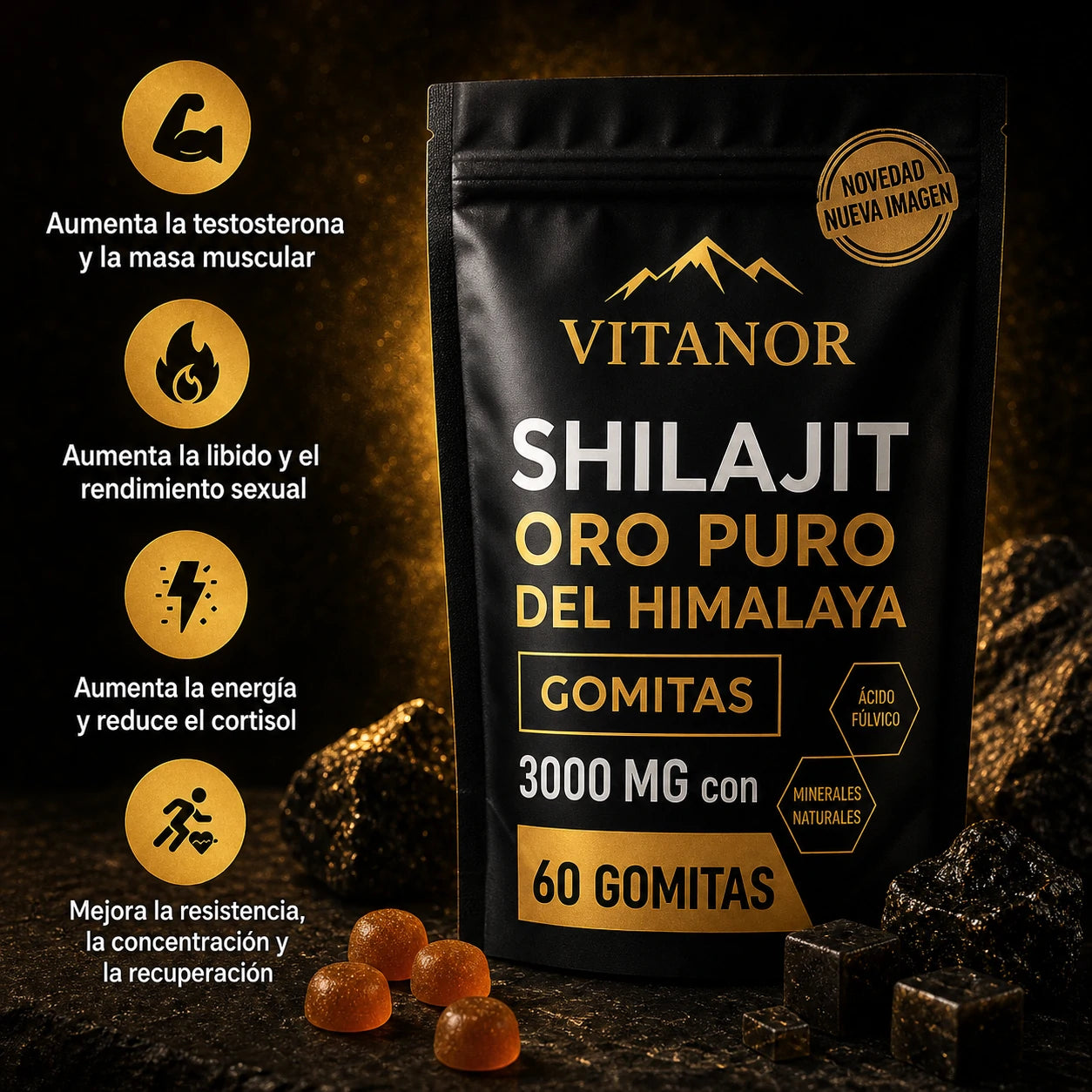 Vitanor™ — La Gominola que Despierta al Hombre que Eras