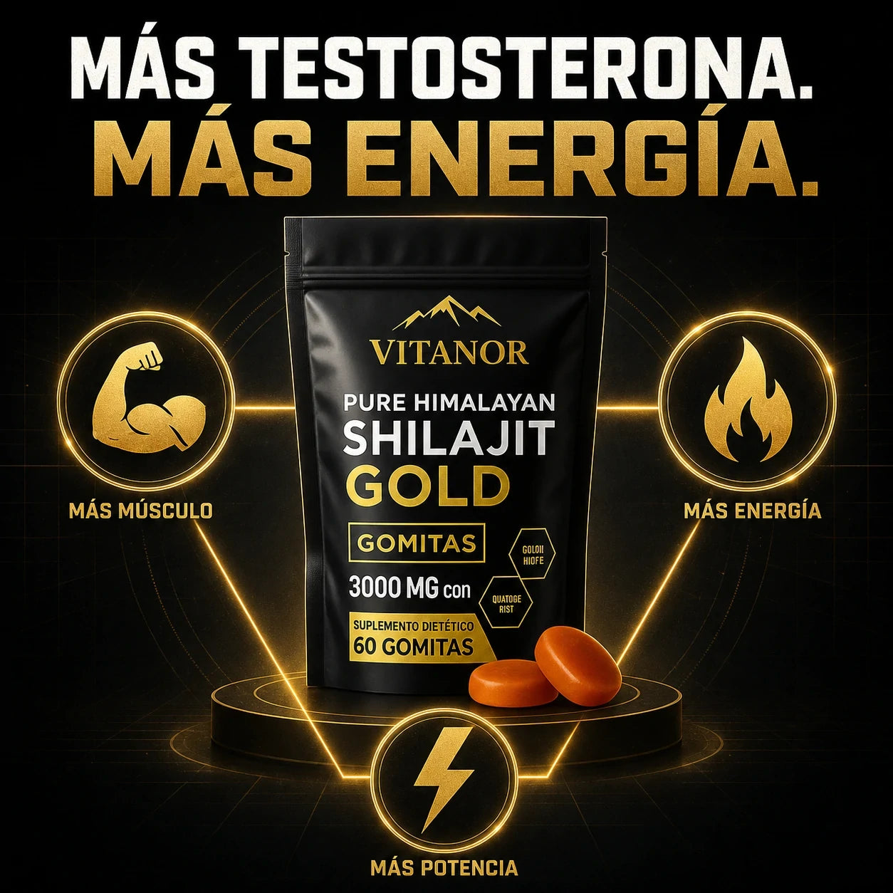 Vitanor™ — La Gominola que Despierta al Hombre que Eras